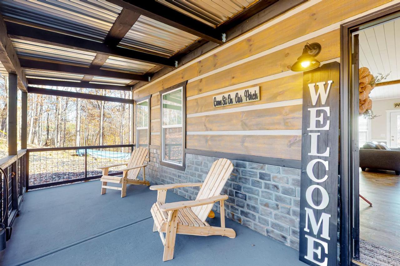 Rustic Mountain Cabin Villa Ellijay Exterior photo