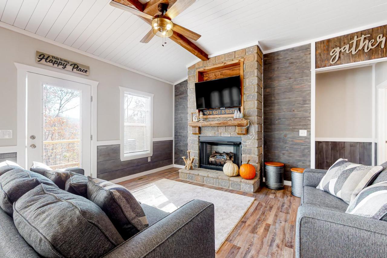 Rustic Mountain Cabin Villa Ellijay Exterior photo
