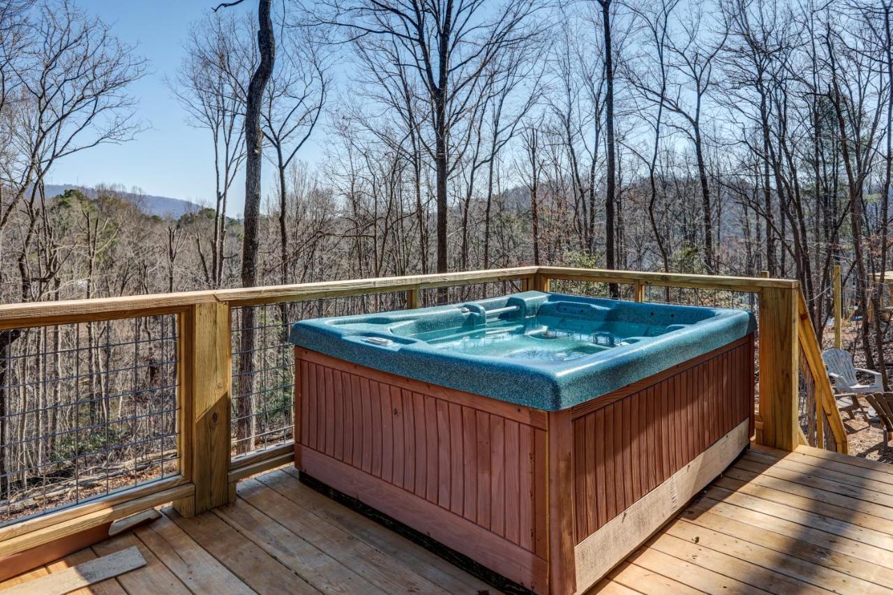 Rustic Mountain Cabin Villa Ellijay Exterior photo